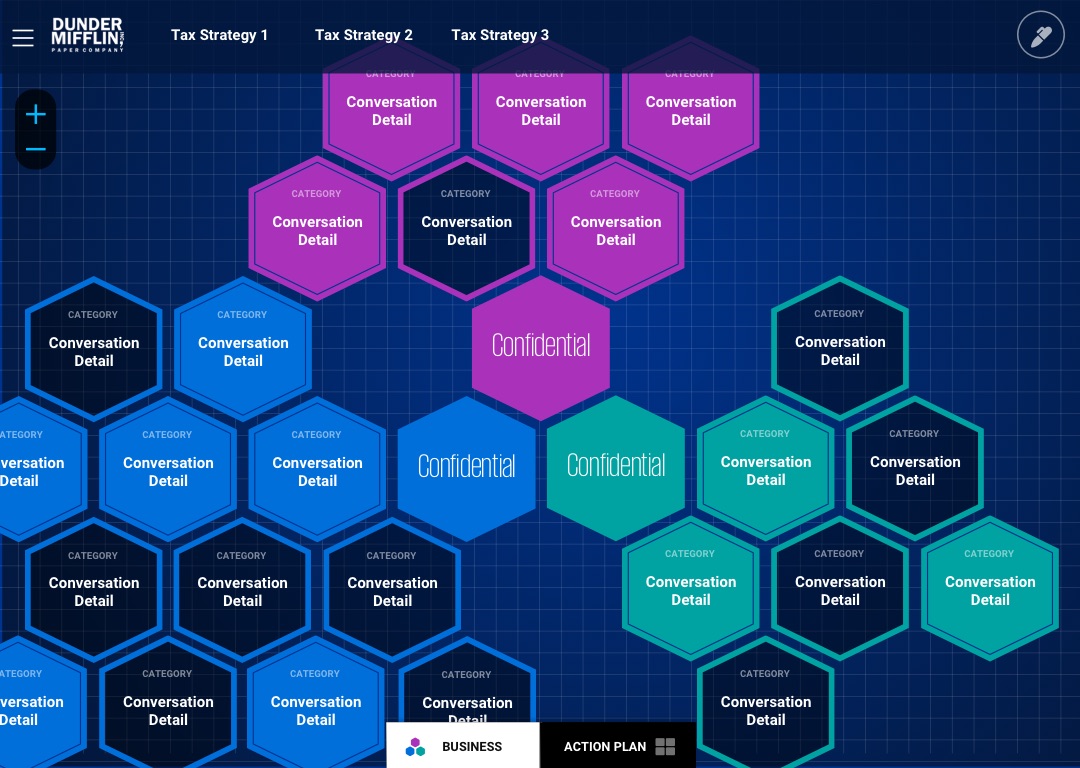 Wireframe of tool